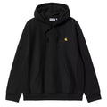Hooded American Script Sweatshirt - Black