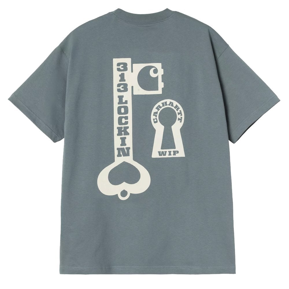 Locked T-Shirt - Cozy Blue