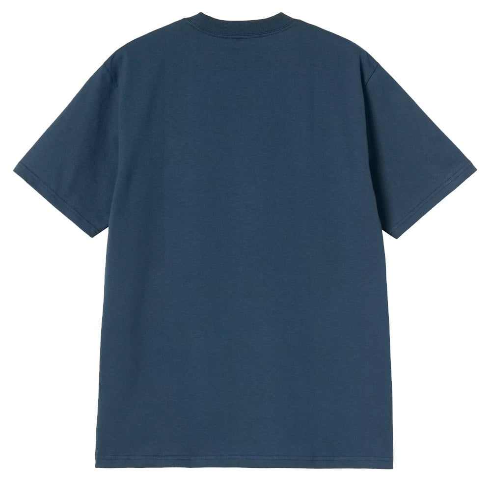University Script T-Shirt - Blue River