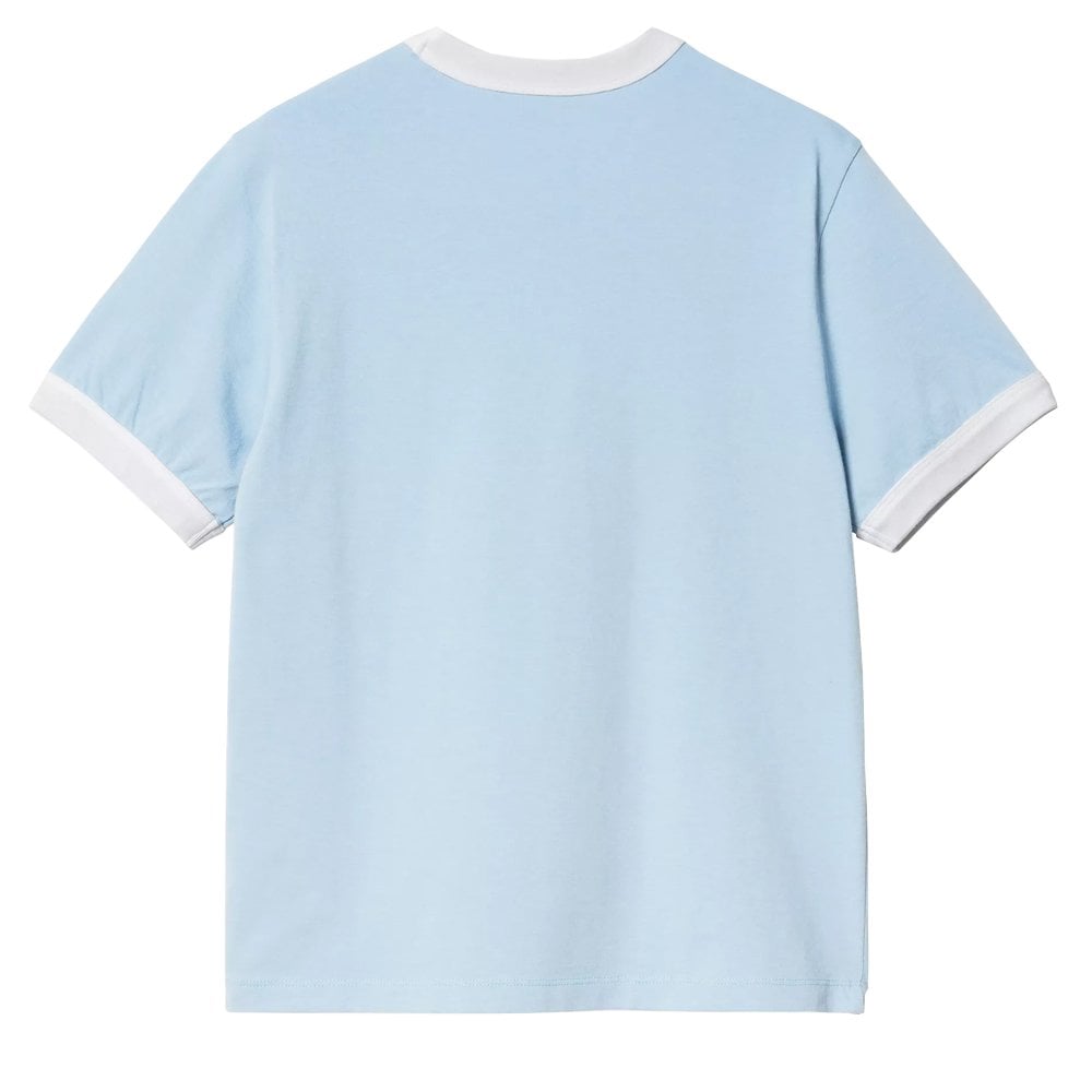 Ip Ringer T-Shirt - Icaria/White