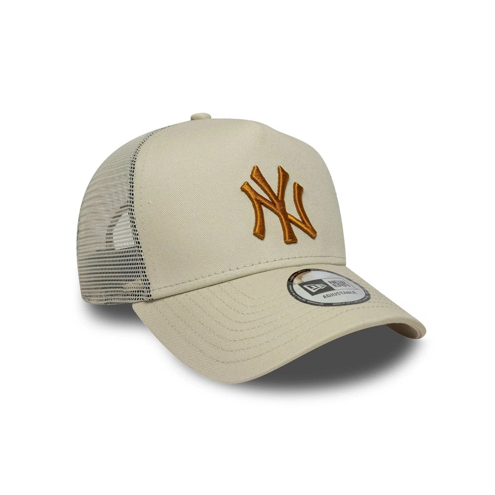 MLB 9FORTY A-Frame Trucker Cap - Ny Stone
