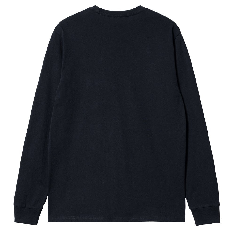 Long Sleeve Pocket T-Shirt - Dark Navy