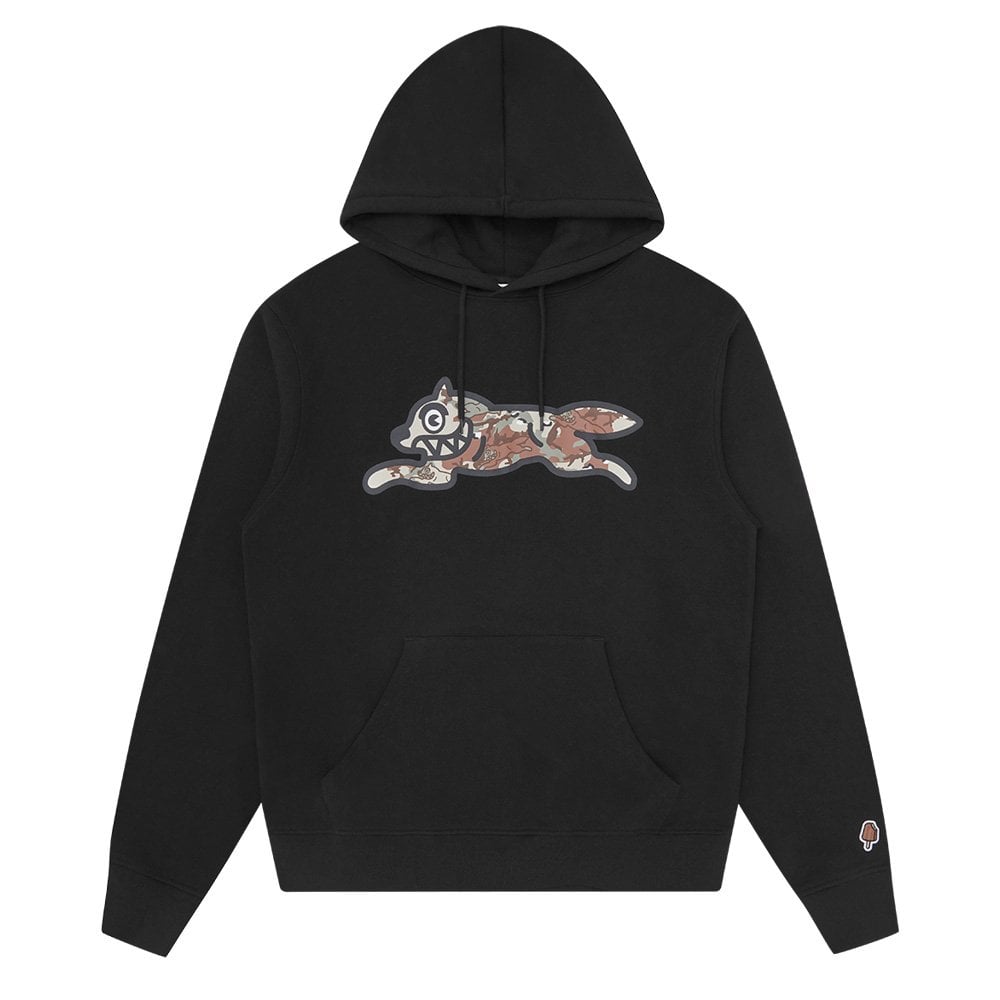 Choc Chip Running Dog Hoodie - Black
