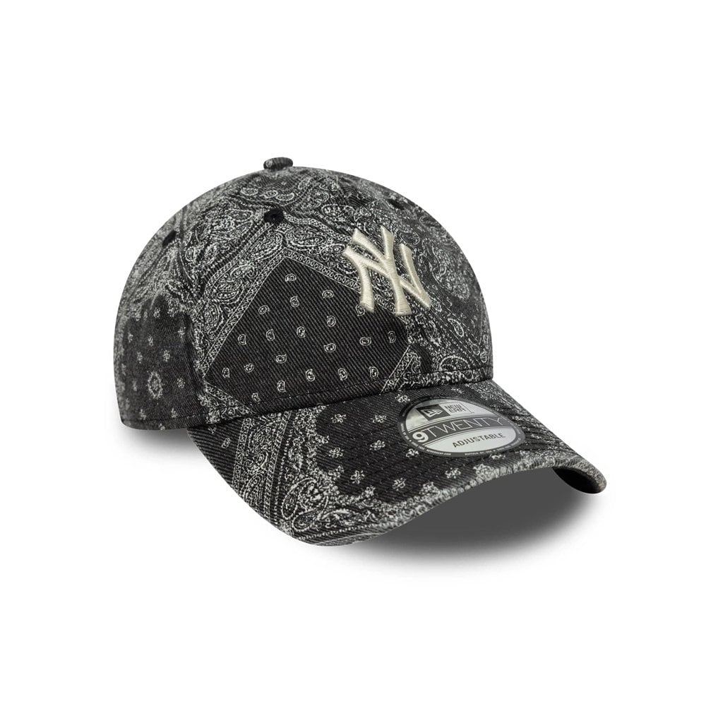 New York Yankees MLB Washed Paisley 9TWENTY Cap - Ny Black