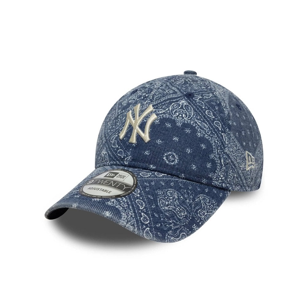 New York Yankees MLB Washed Paisley 9TWENTY Cap - Ny Navy