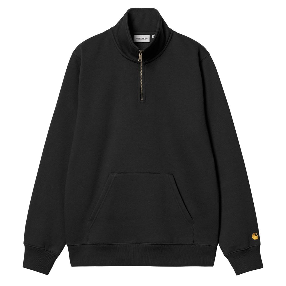 Chase Neck Zip Sweatshirt - Black