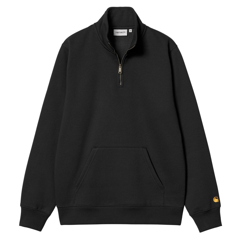 Chase Neck Zip Sweatshirt - Black