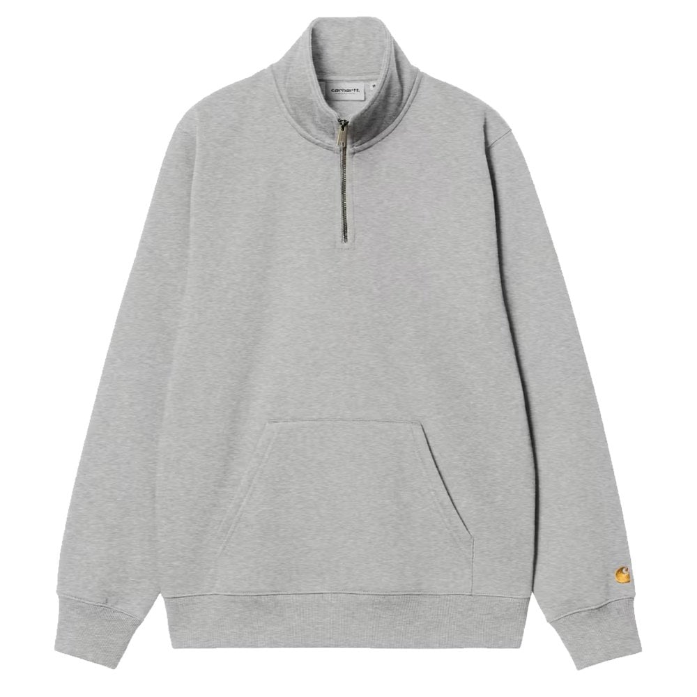 Chase Neck Zip Sweatshirt - Grey Heather