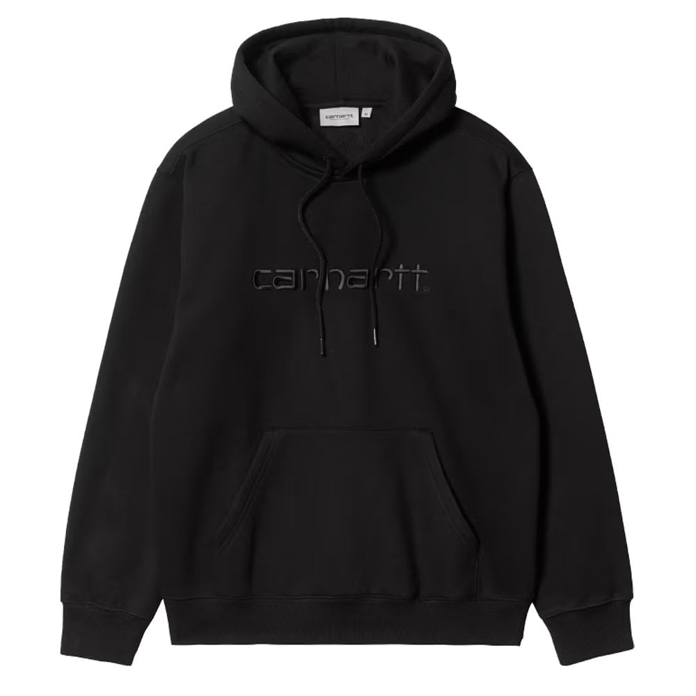 Hooded Carhartt Sweatshirt - Black/Black