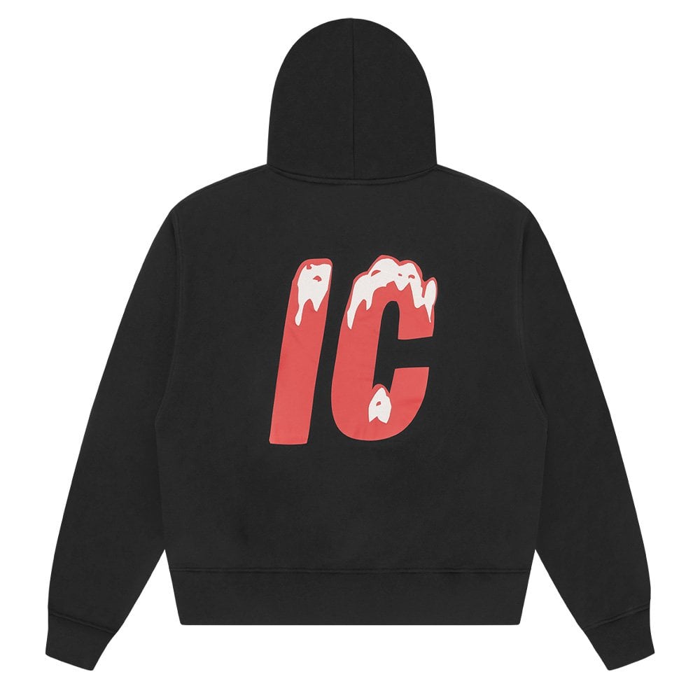 Snow Capped Hoodie - Black