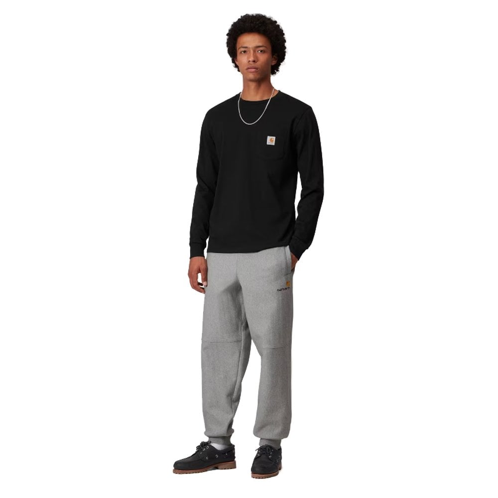 American Script Jogging Pant - Grey Heather