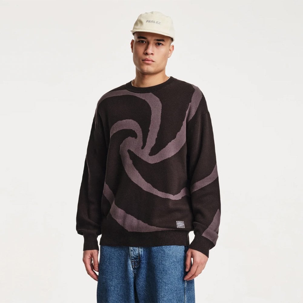 Pacific Knitted Sweatshirt - Mellow Black