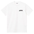 University Script T-Shirt  - White/Black