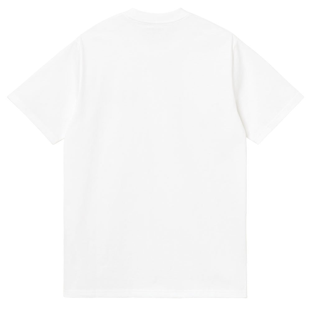 University Script T-Shirt  - White/Black