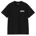 University Script T-Shirt  - Black/White