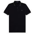 M3600 Polo - Blk/Fieldgrn