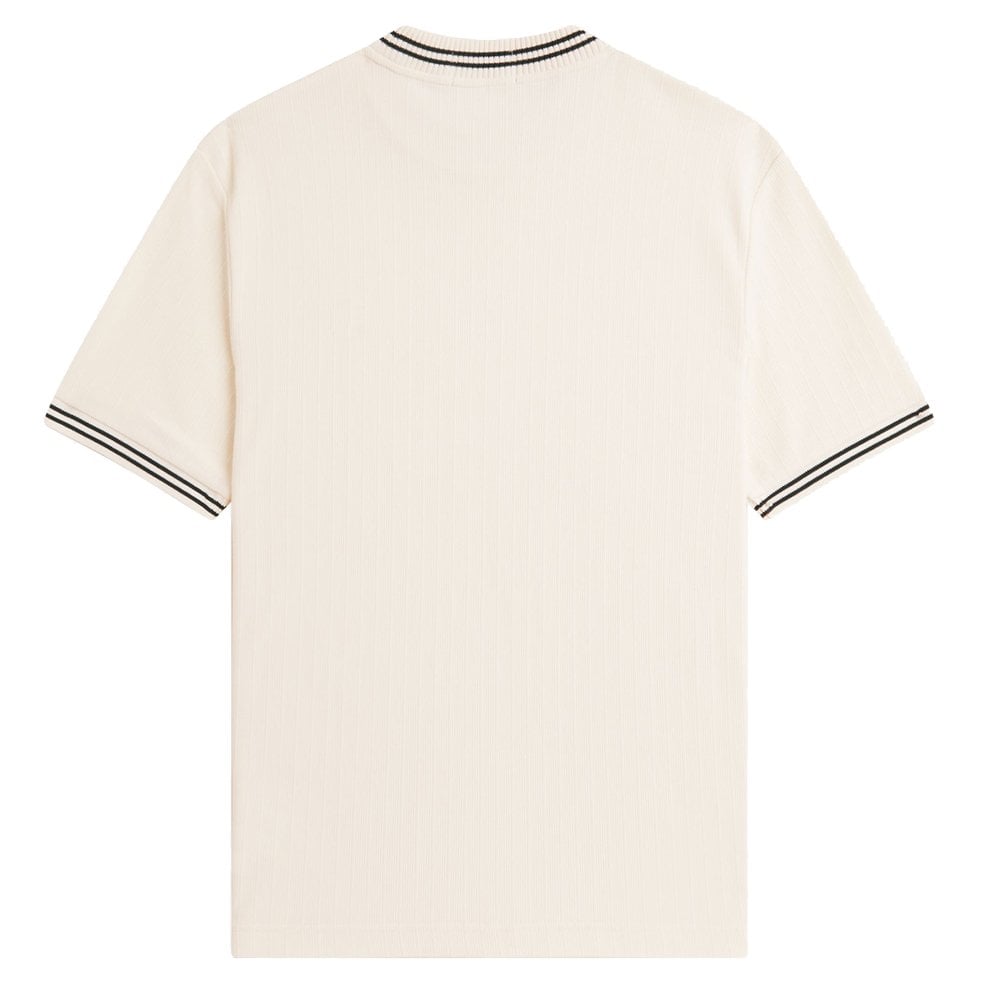 Ribbed Jersey T-Shirt - Ecru