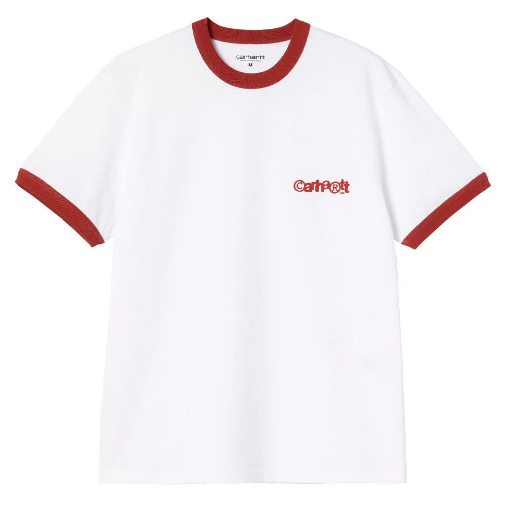 Ip Ringer T-Shirt - White/Red