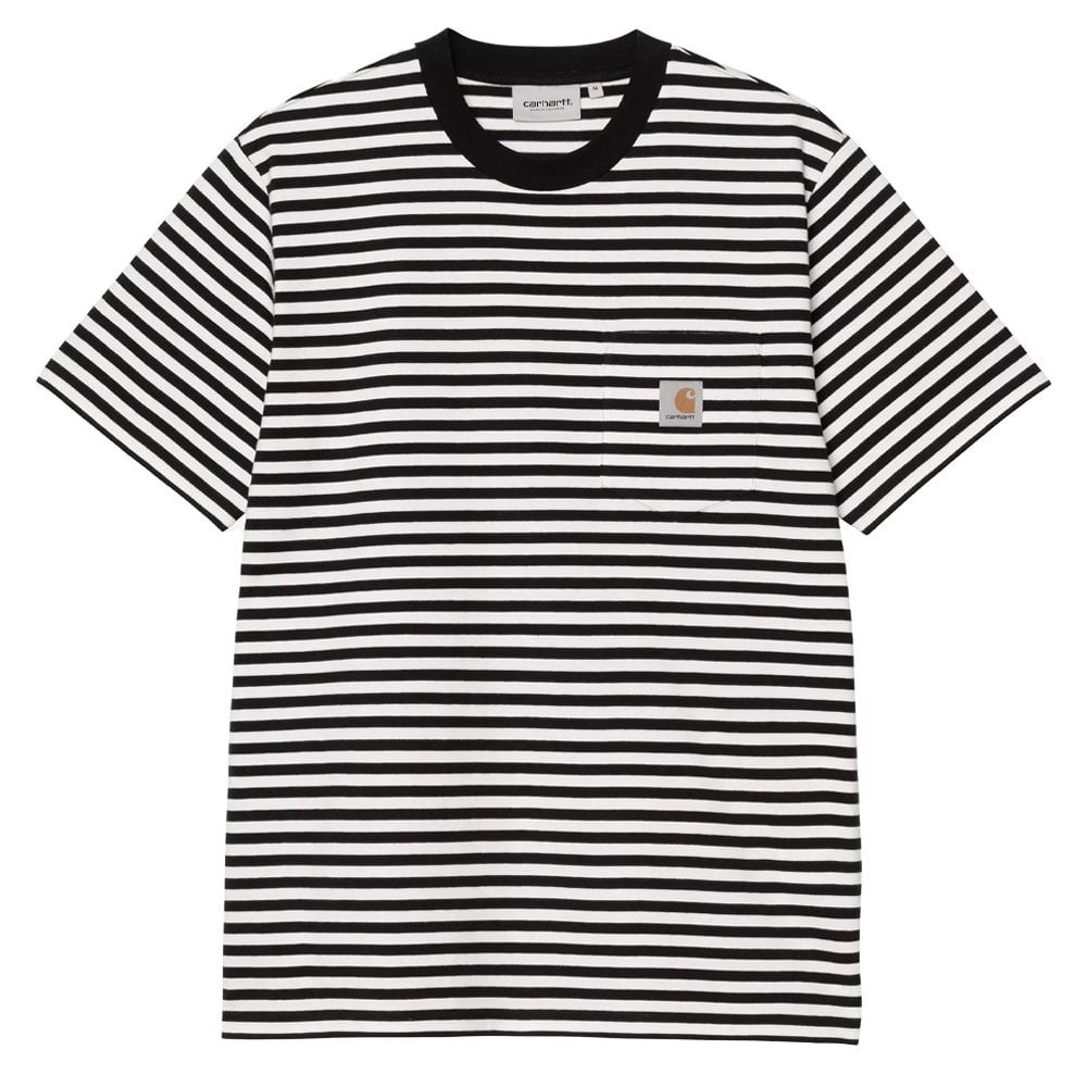 Ezra Pocket T-Shirt - Black/Wax