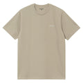 Script Embroidery T-Shirt - Barchan/Wht