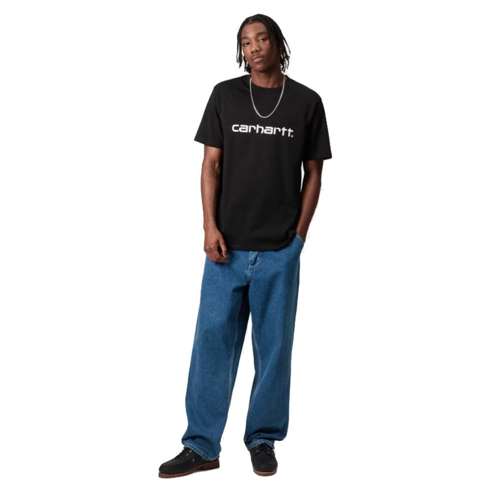 Script T-Shirt  - Black/White