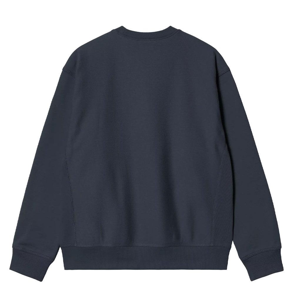 American Script Sweatshirt - Deep Night