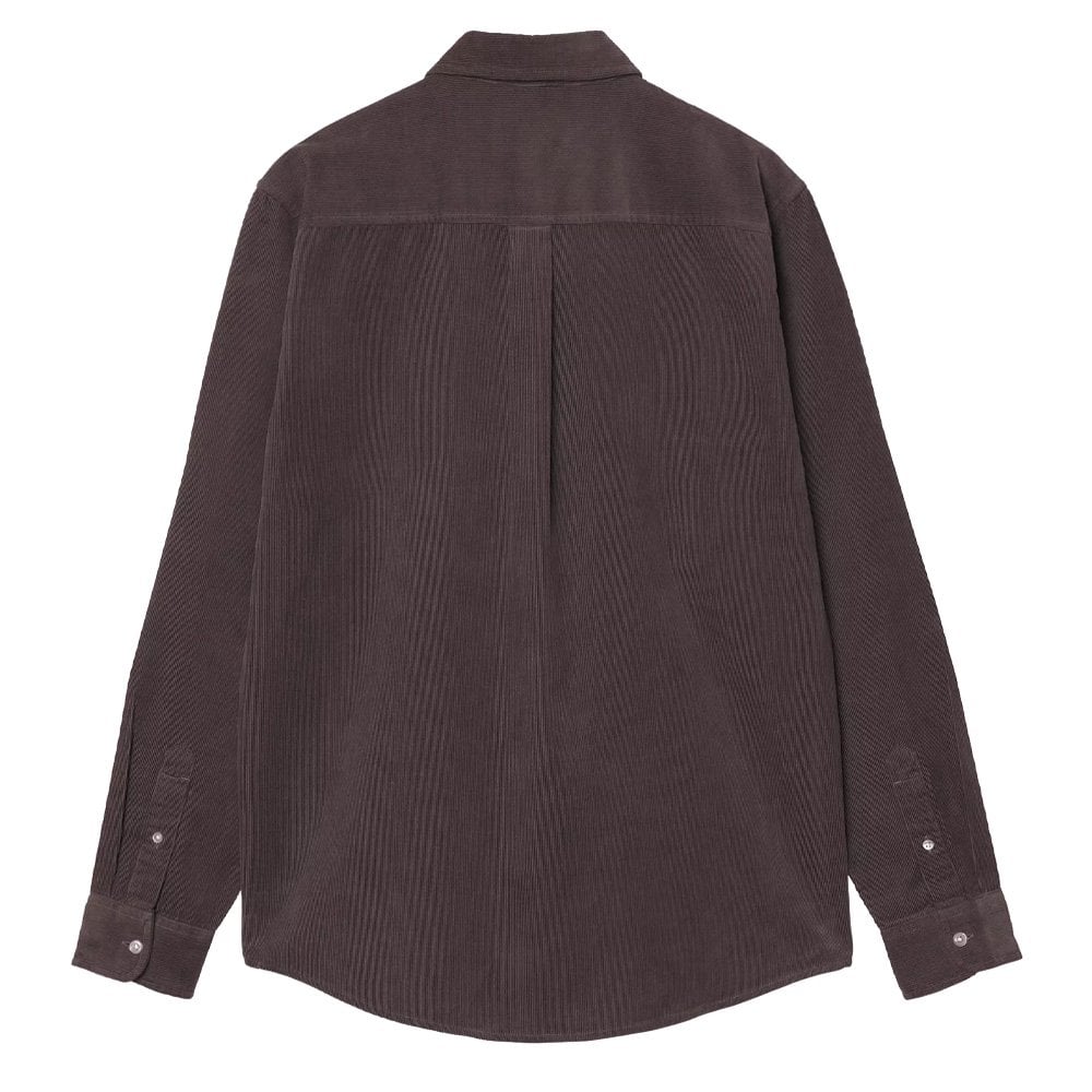 Madison Fine Cord Shirt - Shale/Wax