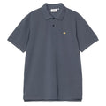 Chase Pique Polo - Cozy Blue