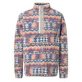 Helvetia II Printed Half Snap Fleece - Sea Salt
