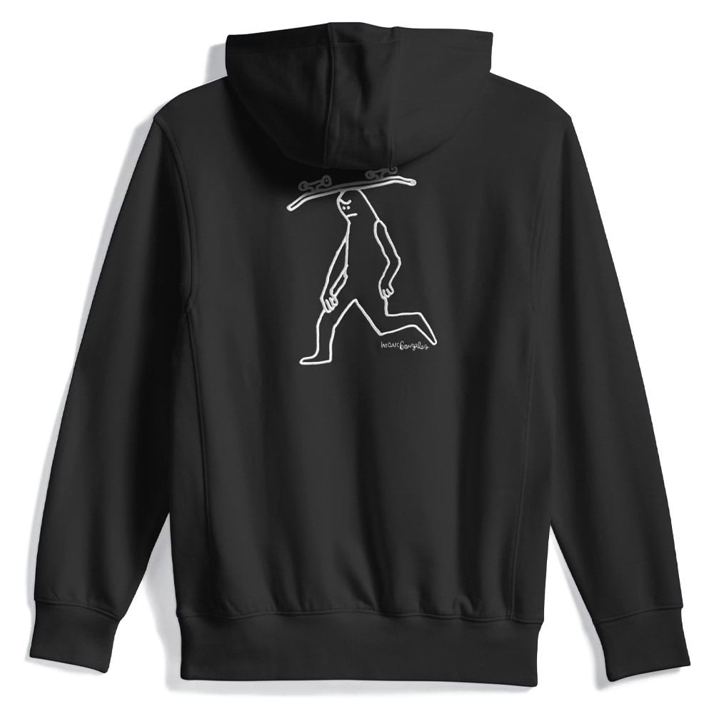 Mark Gonzales Skate Head Hoodie - Black