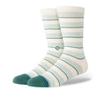 Striped It Crew Socks - Teal