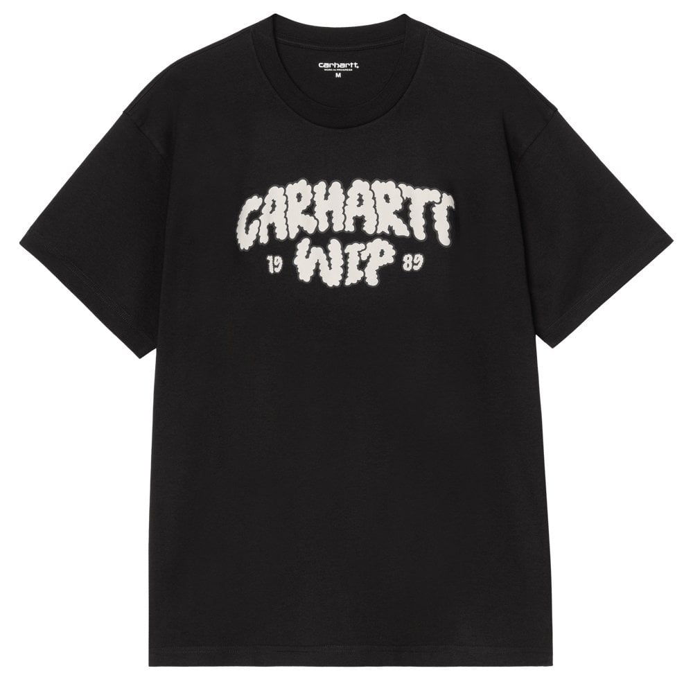 Cloud Script T-Shirt - Black