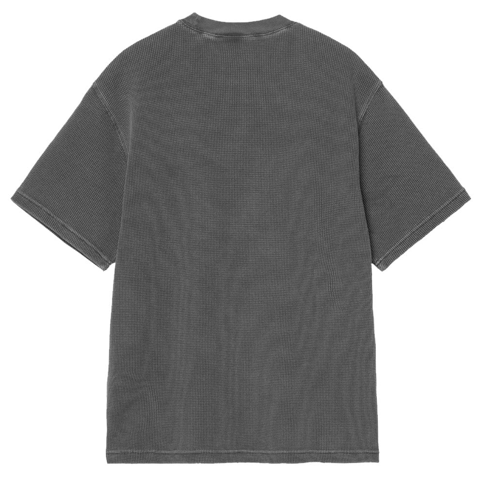 Nelson Waffle T-Shirt  - Black