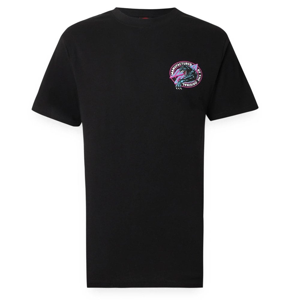 Natas Sketch Panther T-Shirt - Black