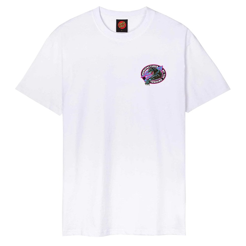 Natas Sketch Panther T-Shirt - White