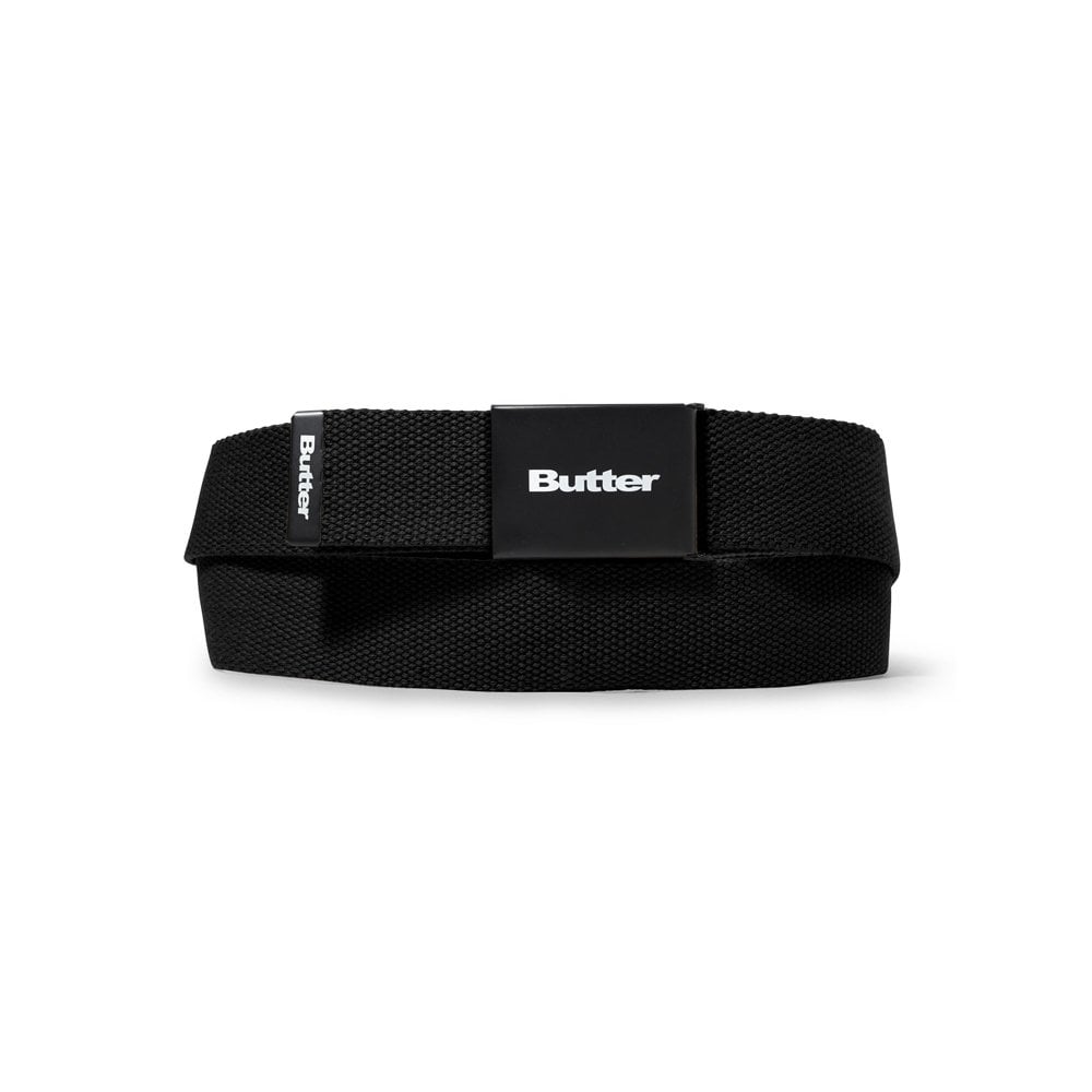 Logo Woven Belt - Black