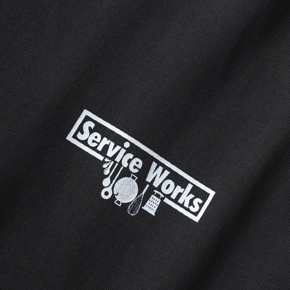 Pigment Dyed Trademark T-Shirt - Black