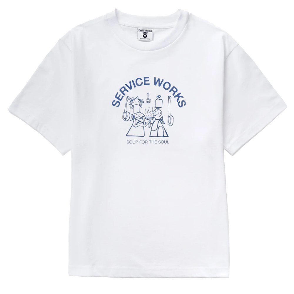 Soup For The Soul T-Shirt - White