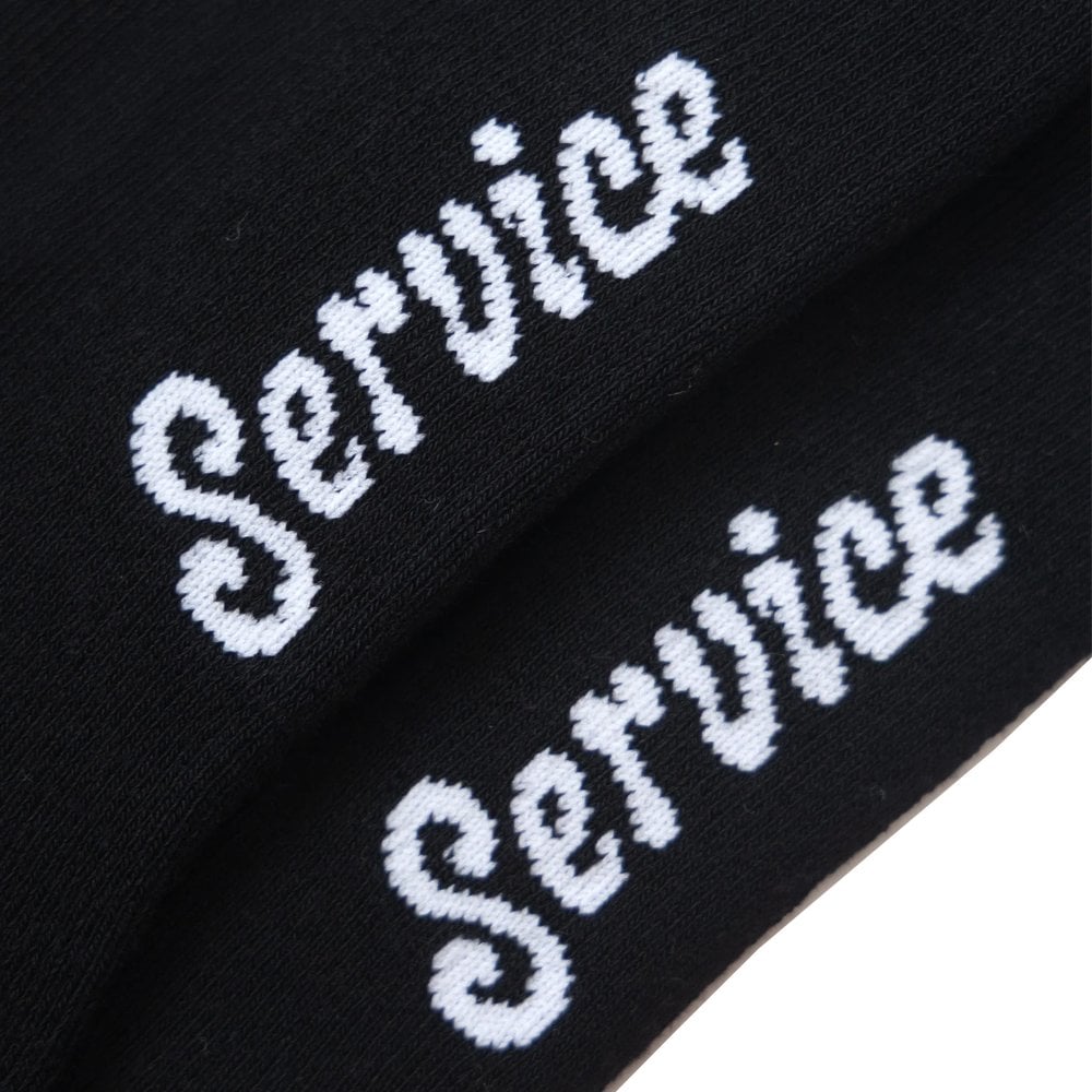 Knife & Fork Socks - Black