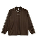 Davie LS Shirt - Choc/Ivory