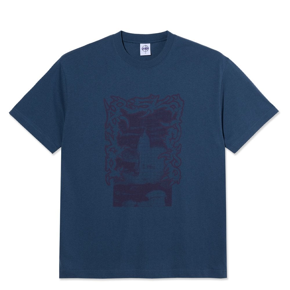 Passing Resemblance T-Shirt - Grey Blue