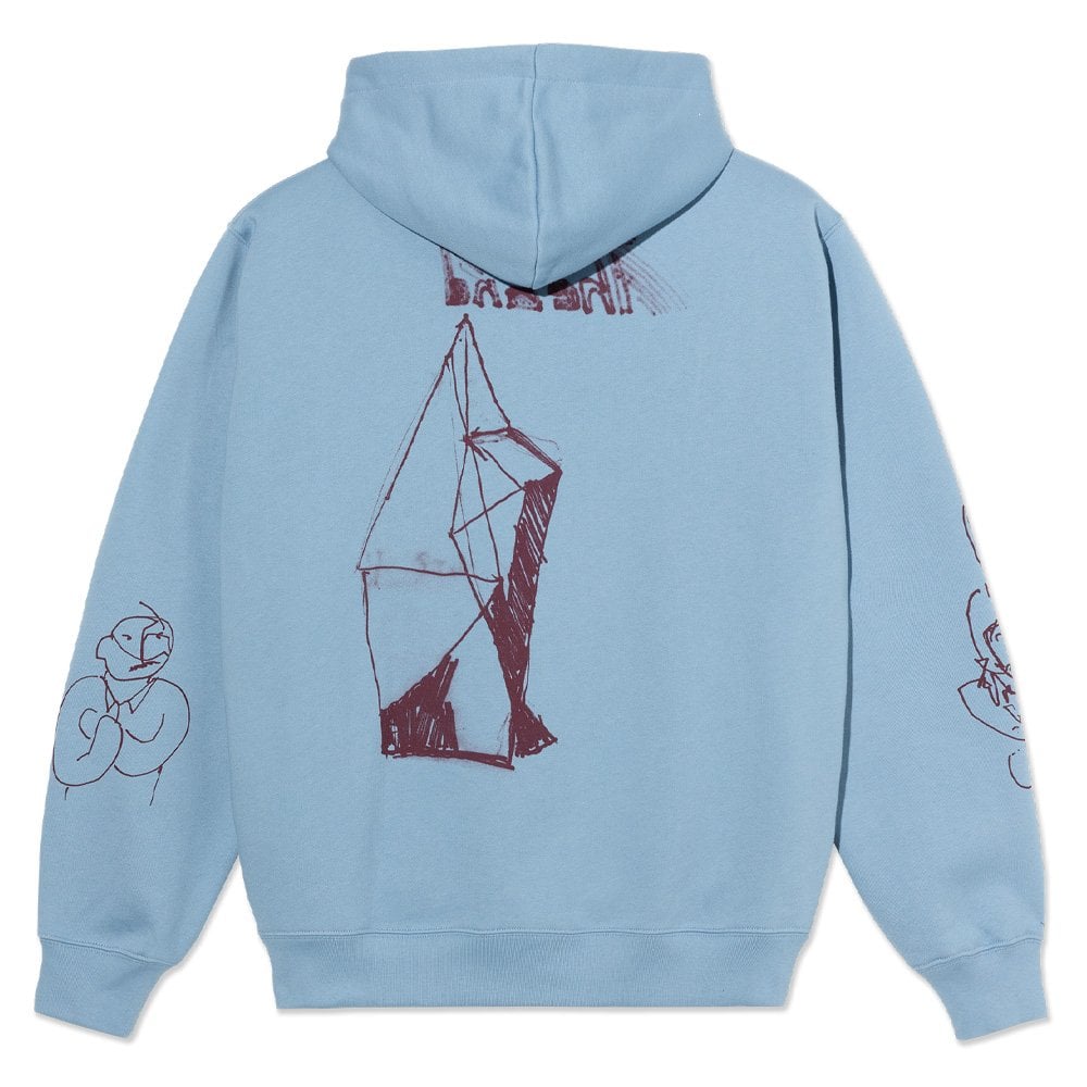 The End Dave Hoodie - Dove Blue