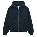 One Point Zip Hoodie - Vintage Blk