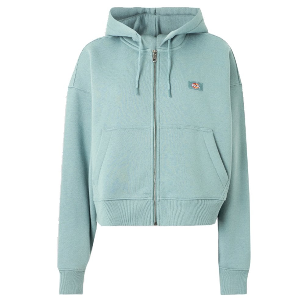 Oakport Zip Hoodie - Iceberg Grn