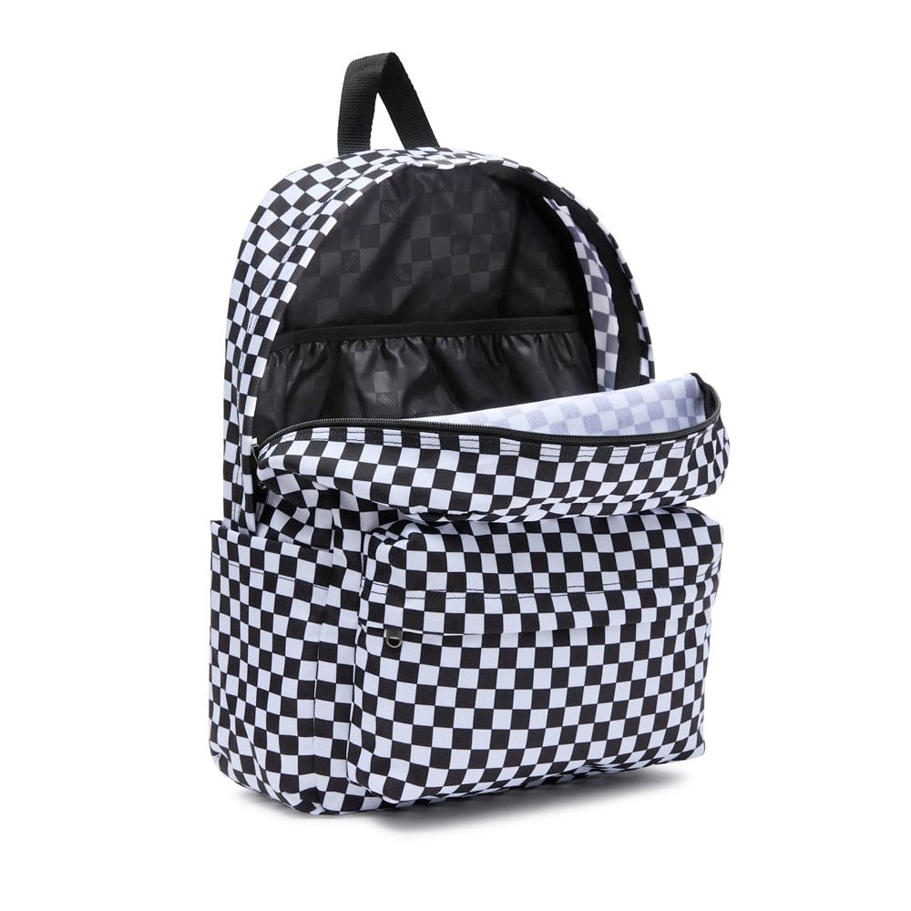 Old Skool Check Backpack - Black/White