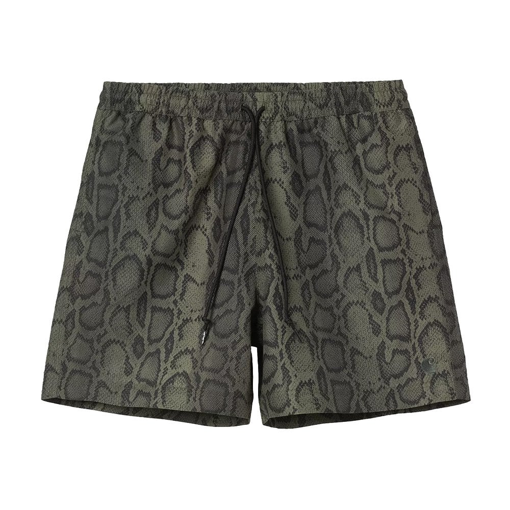 Slater Swim Trunks - Snake/Leaf