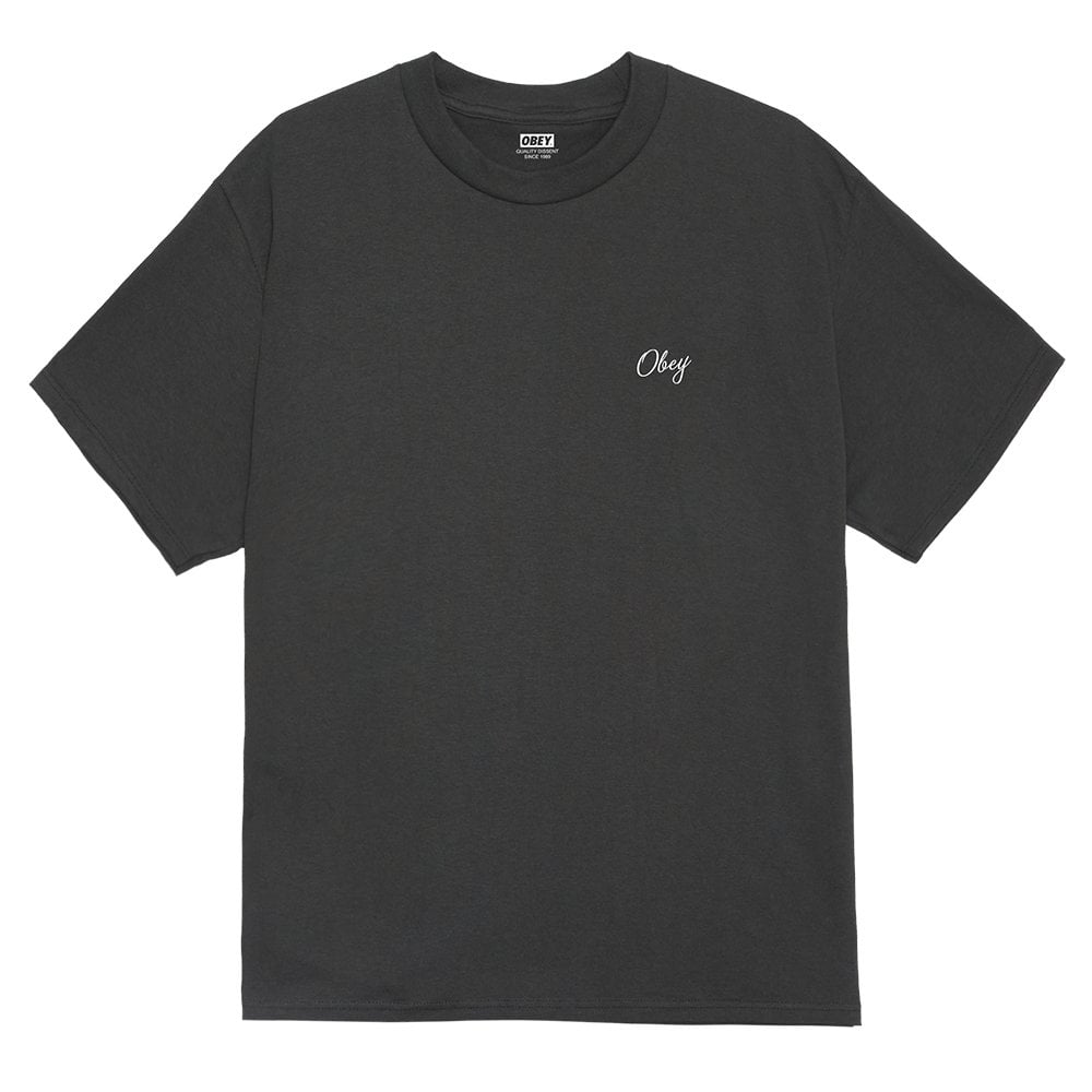 Paper Rose T-Shirt  - Vintage Blk