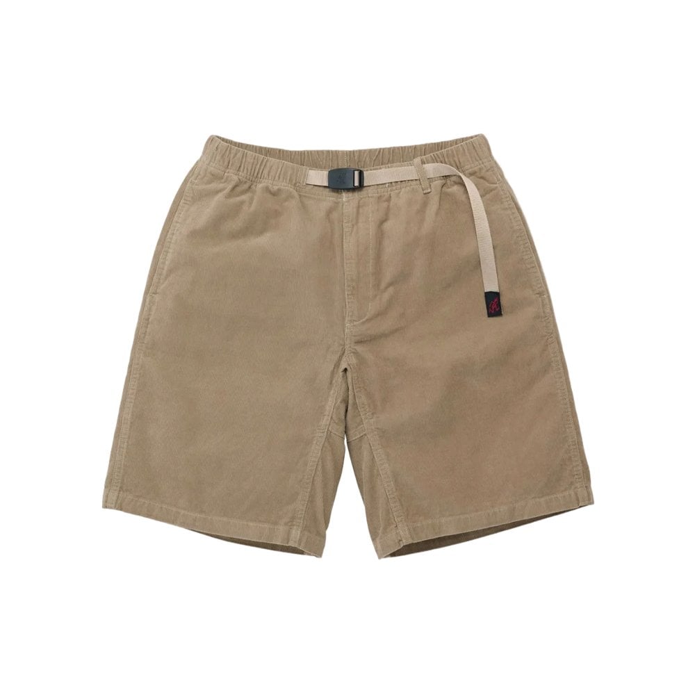 Corduroy G-Shorts - Beige