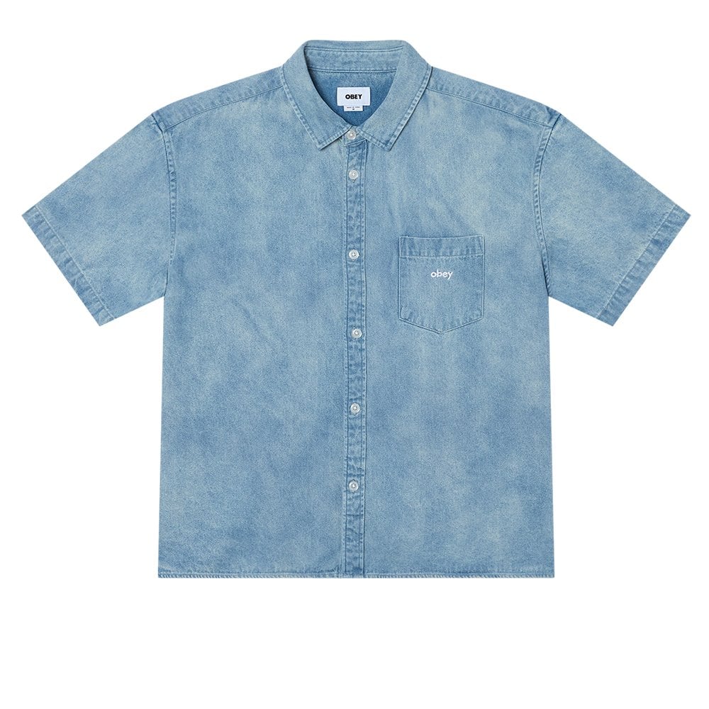Owens Denim Shirt - Bleach Indi