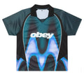 Blurred Soccer Jersey - Dark Teal